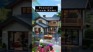 Modern Traditional Duplex House with Nature-Inspired Garden #viral #home #design #trending #shorts
