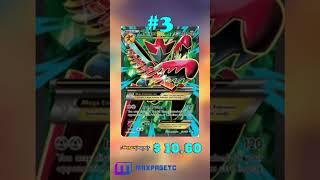 Top 5 Scizor ex pokémon Cards #tcg#pokémon#scizor