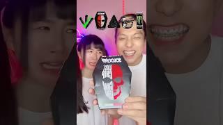 Spicy Black Food ASMRJolo Chip challengeone chip#asmr #mukbang