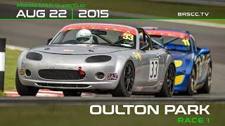 2015 BRSCC Mazda MX-5 SuperCup - Oulton Park Rnd 12