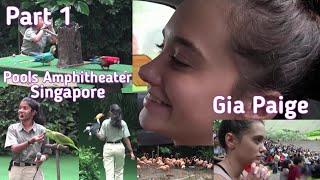 Part 1 Virtual Vacation with Gia Paige at Pools Amphitheater Singapore 