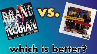 Brand Nubian's 'In God We Trust' vs. Grand Puba's 'Reel to Reel' -- which is better?