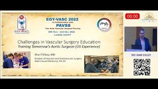 Vascular online training PAVSS 2022 Prof Sherif Ellozy , vascular training in USA challenges
