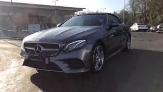 Mercedes Benz - E 400d 4Matic AMG Line Premium Cabriolet - HX69 YCV - Winchester