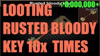 Looting Rusted Bloody Key 10x Times | Escape From Tarkov