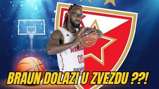 DŽON BRAUN DOLAZI U ZVEZDU??!! #kkcrvenazvezda #europaleague #viralvideo