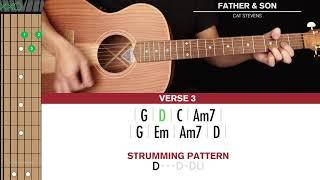 Father & Son Guitar Cover Cat Stevens |Tabs + Chords|