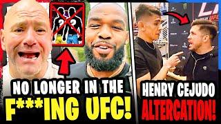 Dana White FIRES fighters from UFC! Henry Cejudo in ALTERCATION w/ FIGHTER! Tom Aspinall REACTION!