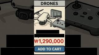 [The 부담없는 드론 포텐식 아톰] The  저렴하게  The 기분 좋게 #드론입문 #automobile #drone