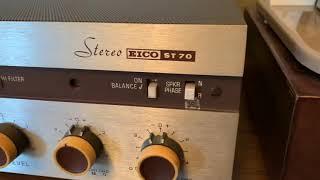 Eico ST70 Tube Stereo Amplifier for sale on eBay