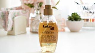 Why I love OGX Kukui Oil Anti Frizz Hydrating oil