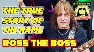 The True Story of the Name 'Ross The Boss' revealed In The Trenches with Ryan Roxie