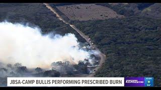 JBSA-Camp Bullis performing controlled burn in North Bexar County