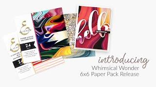 Whimsical Wonder 6x6 Patterned Paper Packs for Scrapbooking