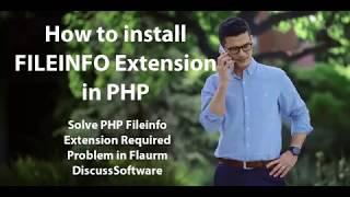 PHP extension 'fileinfo' requred - How to Enable fileinfo Extension in Cpanel?