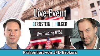 NYSE Opening Live Trading (Do, 10.10.24 / Bernstein/Hilger by JFD)