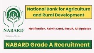 NABARD Assistant Manager Grade A Recruitment 2023