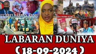 #LABARAN DUNIYA NA SAFIYAR YAU #LARABA 18/09/2024 #AREWA RADIO #AFRICA HAUSA TV #BBC HAUSA