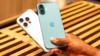 iPhone 16 & 16 Pro | Teal & White Titanium - Unboxing & First Impressions!