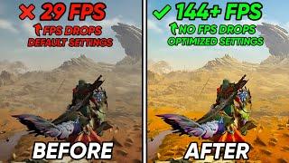 Monster Hunter Wilds OPTIMIZATION Guide - BOOST FPS, Fix Lag & Fix FPS Drops on ANY PC/Best Settings