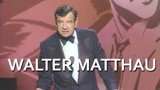 Walter Matthau Salutes Jack Lemmon at the AFI Life Achievement Award Tribute in 1988