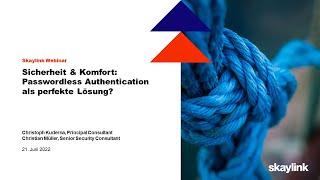 Passwordless Authentication als perfekte Lösung?