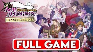 ACE ATTORNEY INVESTIGATIONS: MILES EDGEWORTH (Story Mode) FULL GAME - No Commentary