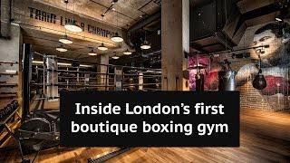 Inside Anthony Joshua's new state-of-the-art boutique boxing gym