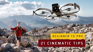 Master Drone Cinematography FAST // 21 Pro Tips in 13 Minutes (with DJI Flip)