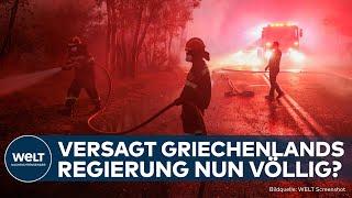 WALDBRAND GRIECHENLAND: Heftige Kritik an Regierung! EU-Gelder für Brandschutz kaum genutzt!