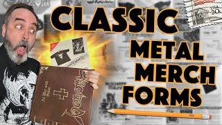 Classic Metal Album Merch Forms | “You Could Buy THAT!!??”