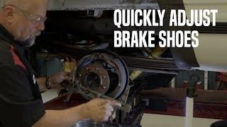 Drum Brake Replacement: Adjusting Brake Shoes and Installing Drum