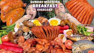 Filipino Breakfast Overload Mukbang | Pinoy Agahan Mukbang