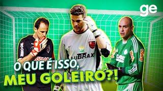 FALHAS ou FRANGOS? Qual GOLEIRO nunca errou jogando com os pés? | LISTAS | ge.globo