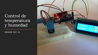 Tutorial: Sensor temperatura y humedad Arduino + Display LCD I2C