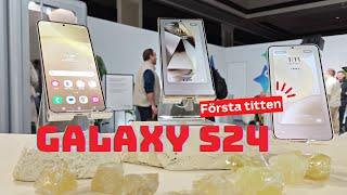 Första titten: Samsung Galaxy S24-serien