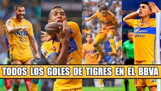 Todos los Goles de Tigres a Rayados en el BBVA - La Segunda Casa de Tigres