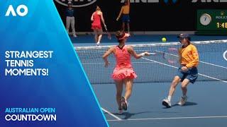 The Strangest Tennis Moments! | Australian Open