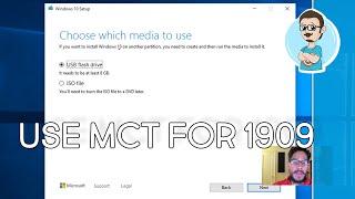 Get Windows 10 v1909 with Media Creation Tool!