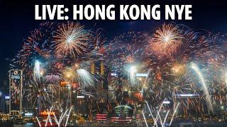 LIVE: Hong Kong welcomes in 2025 with New Year's Eve fireworks