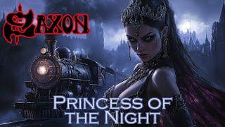 Princess of the Night by Saxon - with lyrics + images generated by an AI