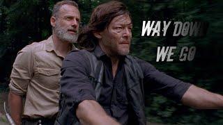 Rick and Daryl || Way Down We Go [TWD] (collab w/ PhieNor)