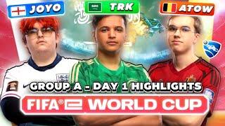 $250,000 LAN | FIFAe WORLD CUP DAY 1 HIGHLIGHTS!! GROUP A |  Ft. Rocket League