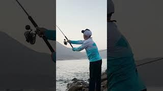 Umman da keşfettiğimiz bu balığın türü sizce nedir? #fishing