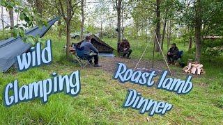 Wild Glamping  - Lamb Roast - Dutch Oven