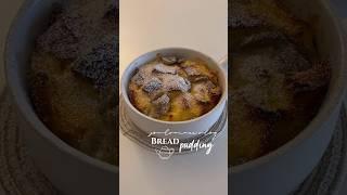 make THIS if you have 2 SLICES OF BREAD || fluffy bread pudding for breakfast #shorts #food #cooking