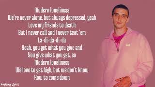 Lauv - Modern Loneliness (Lyrics)