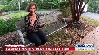 Landmarks destroyed in Lake Lure