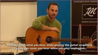 RMacoustics Guitar Pickup | Jim Politis live demonstration