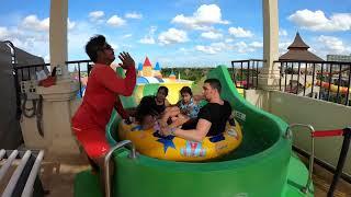 Try All Water Slides For Adult At Garden City Waterpark In Phnom Penh Cambodia